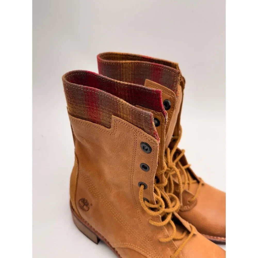 Timberland TB0A12IN Women's NEW With Defects Boots Beige US Size 6.5 - Picture 3 of 11